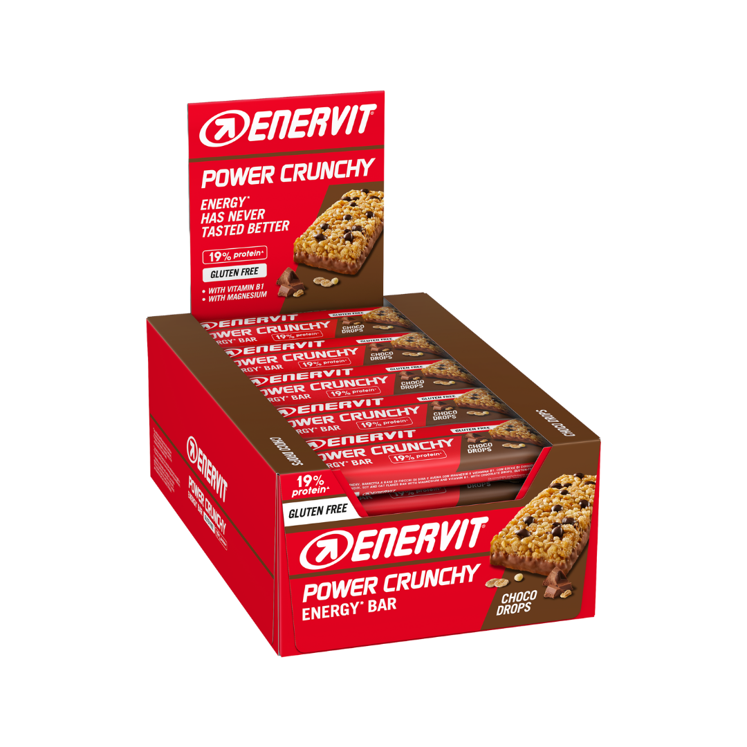 Enervit Power Crunchy Choco Energibar 25 stk by Sykkelkomponenter