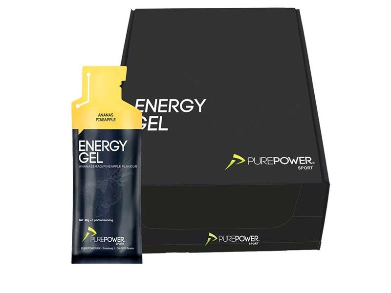 PurePower Ananas Energigel 12 stk by Sykkelkomponenter