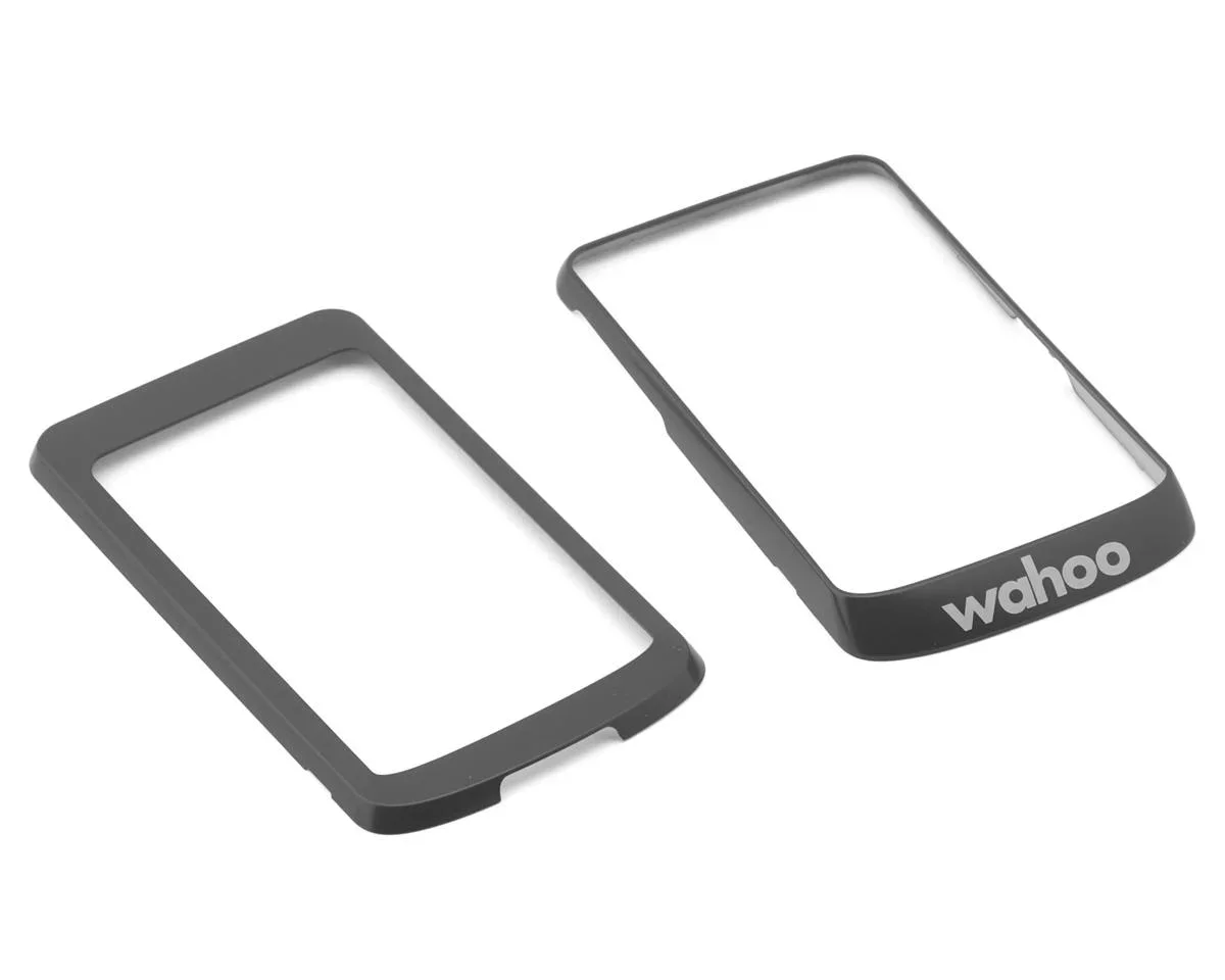 Wahoo ELEMNT ACE accessory trim - Silver by Sykkelkomponenter