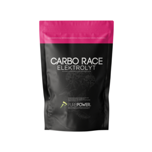 PurePower Carbo Race Elektrolytt Bringebær Sportsdrikk