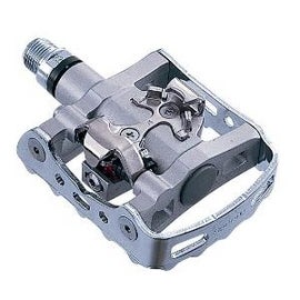 Shimano PD-M324 SPD kombi sølv Sykkelpedaler by Sykkelkomponenter