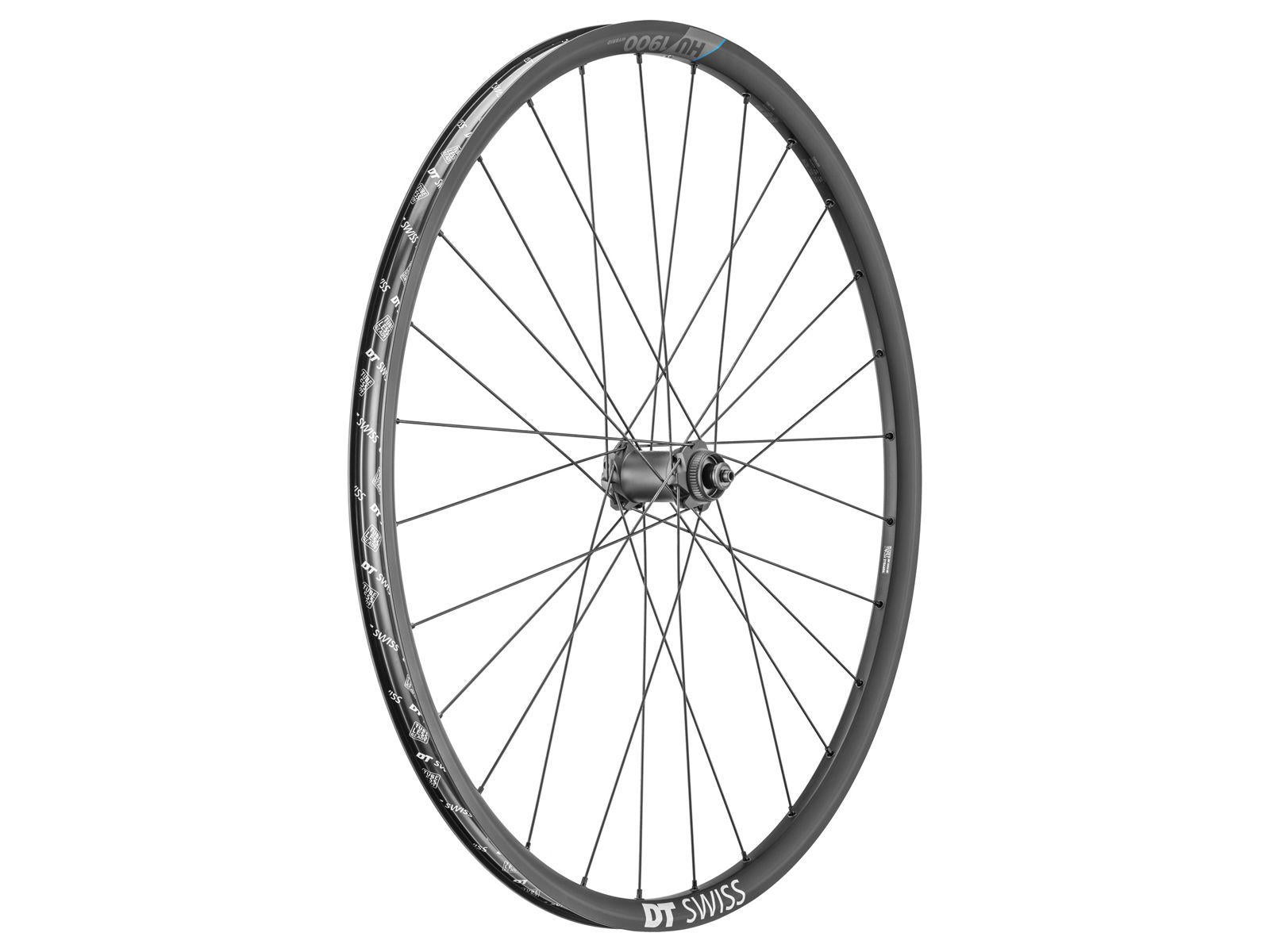 DT Swiss HU 1900 Spline e-MTB 9 x 100mm QR Forhjul by Sykkelkomponenter