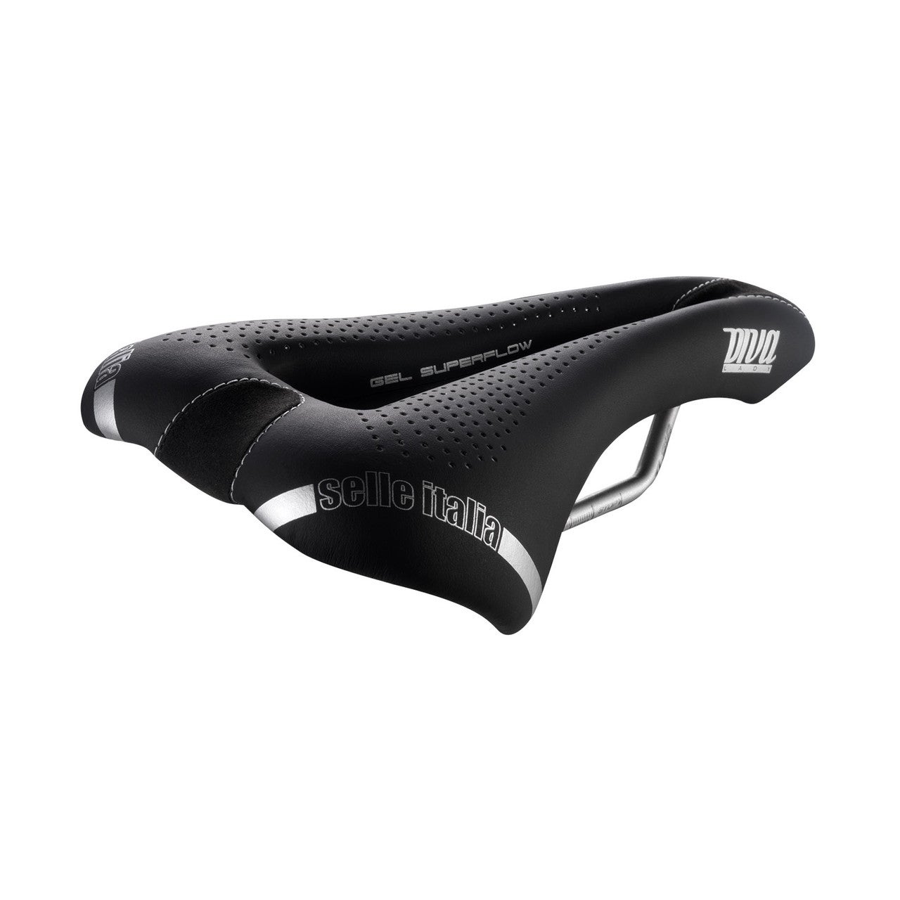 Selle Italia Diva Gel SuperFlow Ti 316 Sete by Sykkelkomponenter