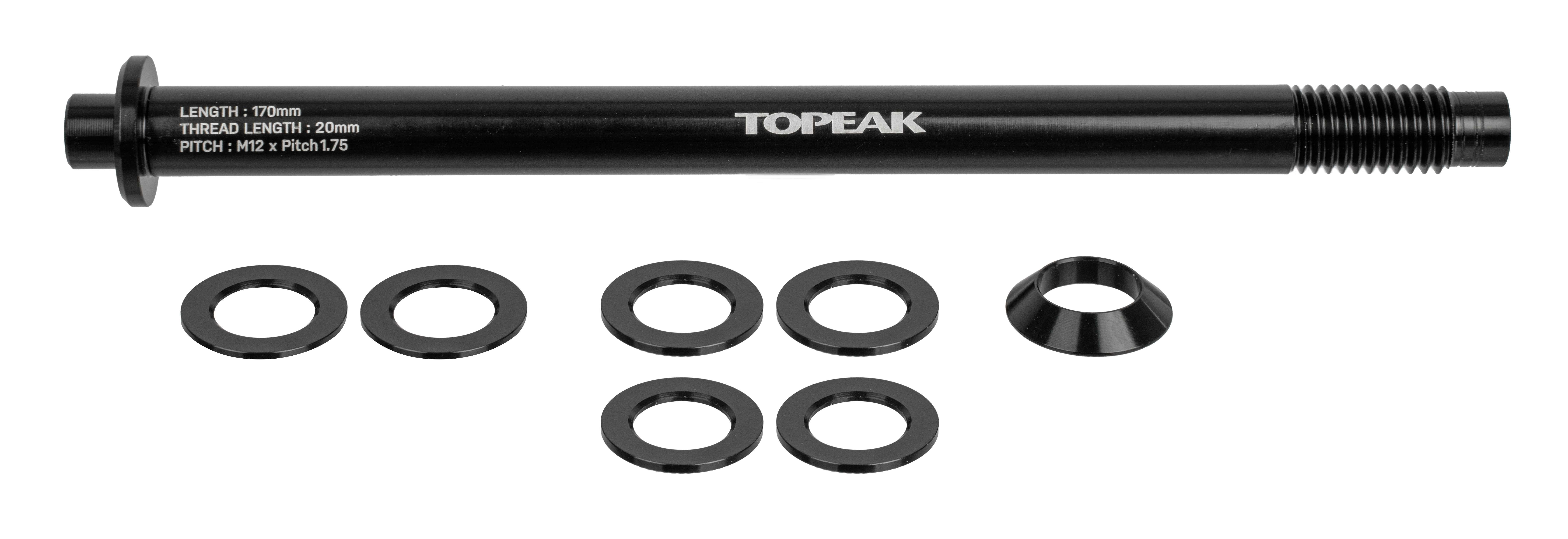 Topeak Zi:RAK Thru Aksling by Sykkelkomponenter