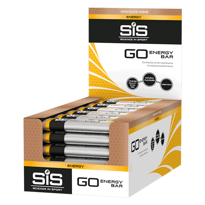 SIS GO Energy Sjokolade Fudge Energibar 30 stk by Sykkelkomponenter