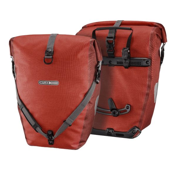 Ortlieb Back-Roller Plus Sidevesker, Rød by Sykkelkomponenter