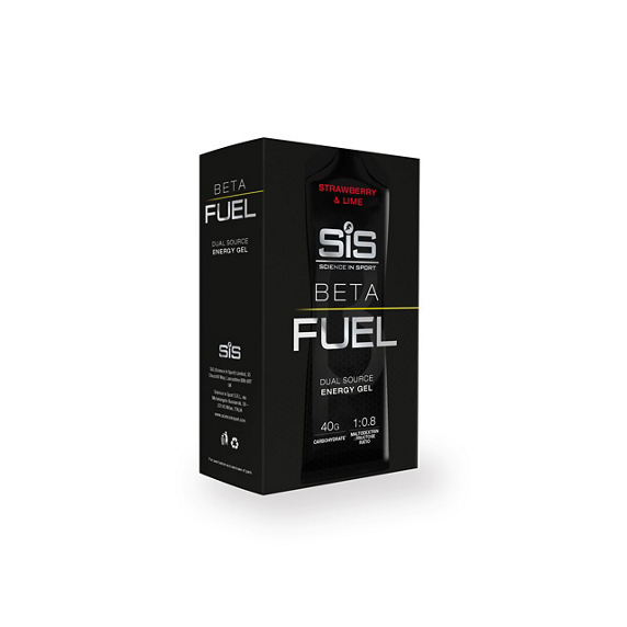 SIS Beta Fuel Jordbær og Lime Energiel 6 stk by Sykkelkomponenter