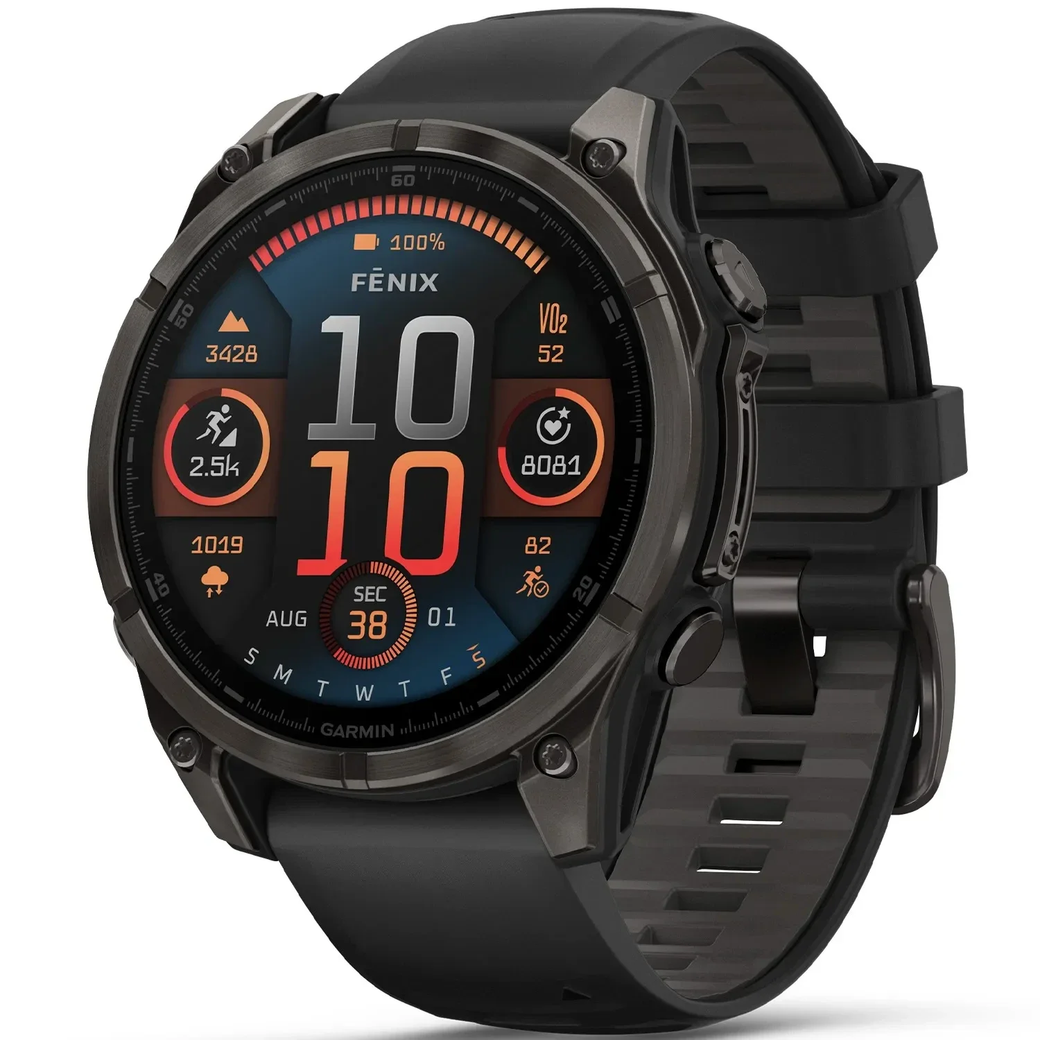 Garmin Fenix 8 Amoled Pulsklokke by Sykkelkomponenter