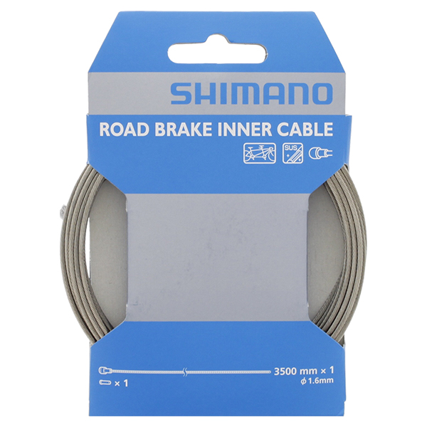 Shimano 1,6x3500mm Rustfri Bremsewire