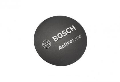 Bosch Active Line Plus Logo Deksel, Svart