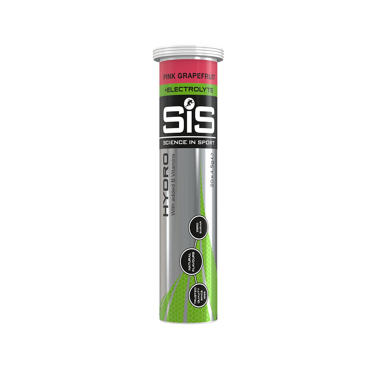 SIS GO Hydro 4gr tabletter, Grapefrukt, 20stk by Sykkelkomponenter