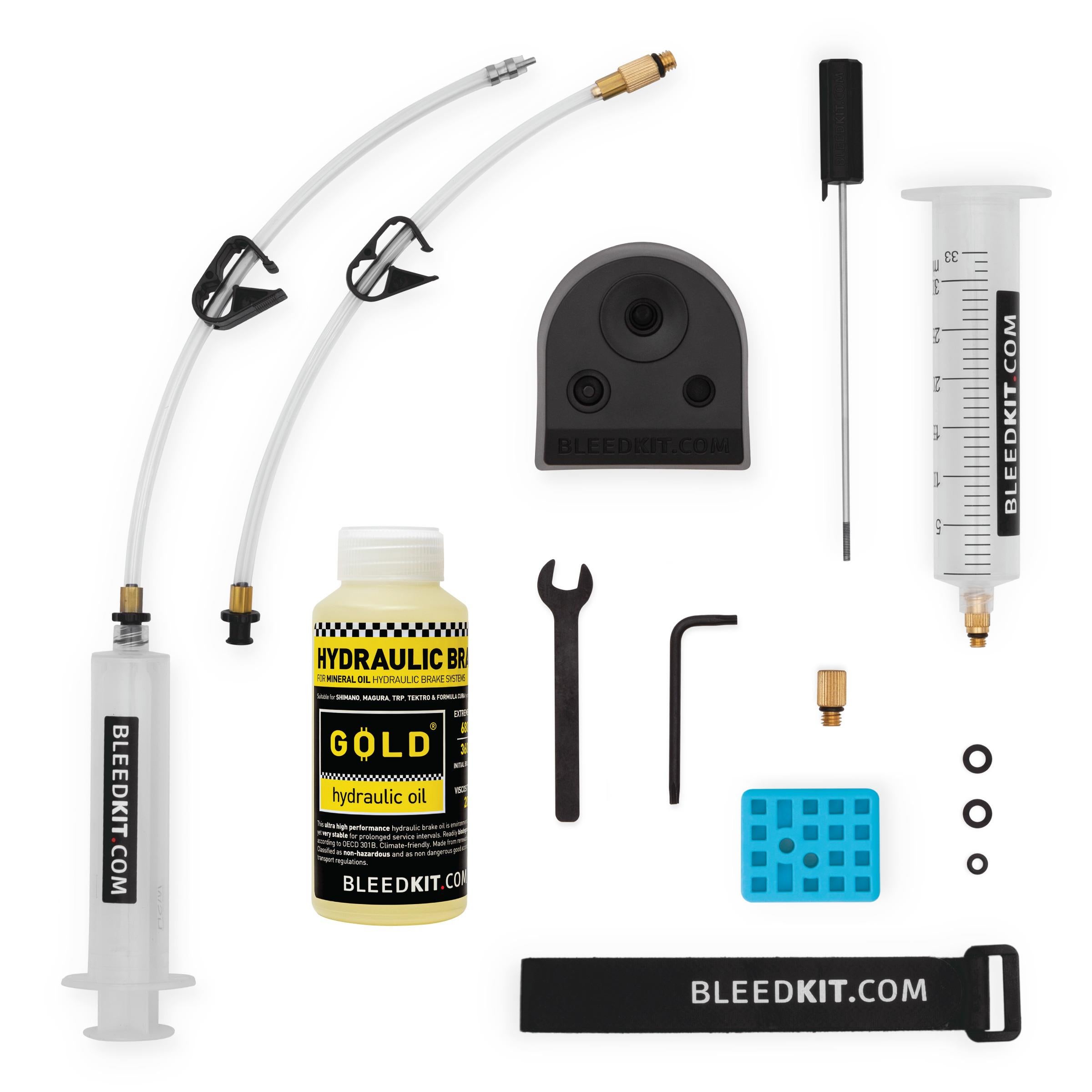Bleedkit Premium Gold TRP/Tektro Luftesett by Sykkelkomponenter