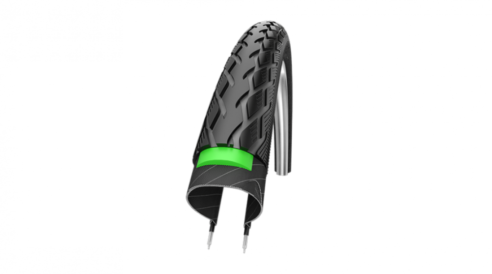Schwalbe Marathon Performance, GreenGuard 16 x 1,75" Dekk by Sykkelkomponenter