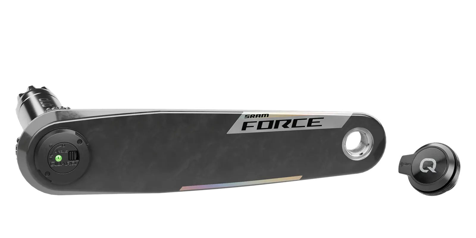 SRAM Force AXS E1 Wide DUB Wattmåler Krankarm by Sykkelkomponenter