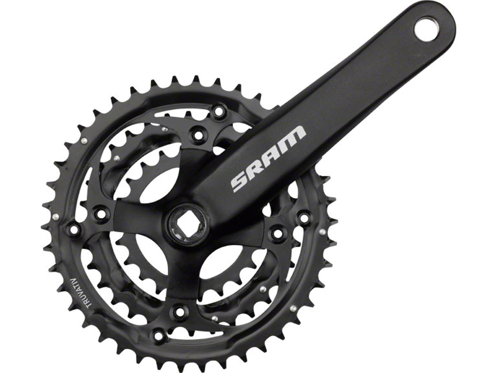 SRAM S600 42/32/22T 8/9-Delt Firkant, 175mm Kranksett by Sykkelkomponenter