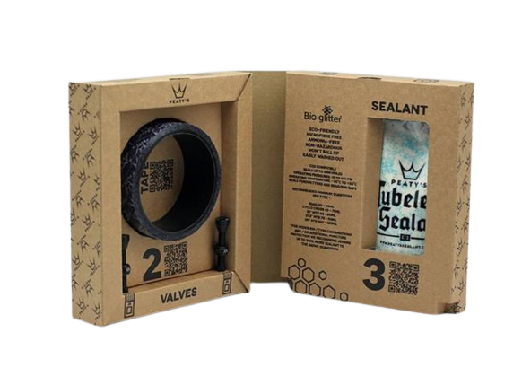 Peaty's Enduro/DH Tubeless Kit by Sykkelkomponenter