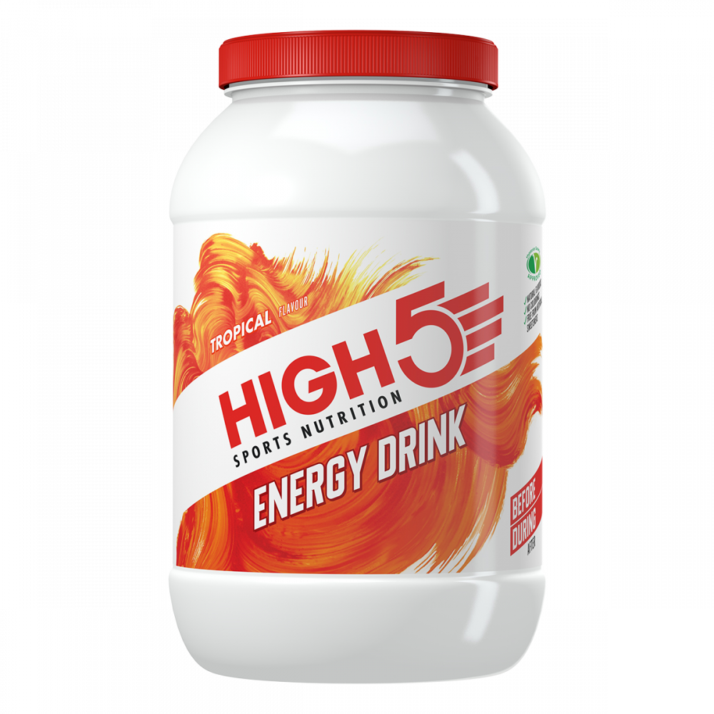 High5 Energy Drink Tropisk 2,2kg Sportsdrikk Pulver by Sykkelkomponenter