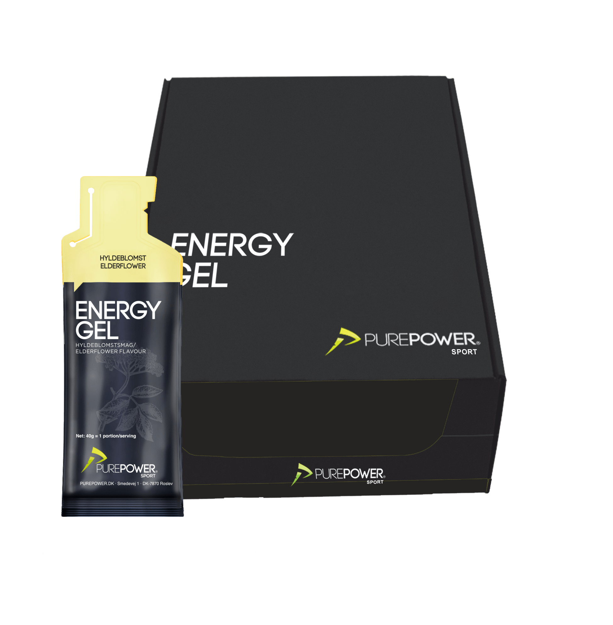 PurePower Hylleblomst Energigel 12 stk by Sykkelkomponenter
