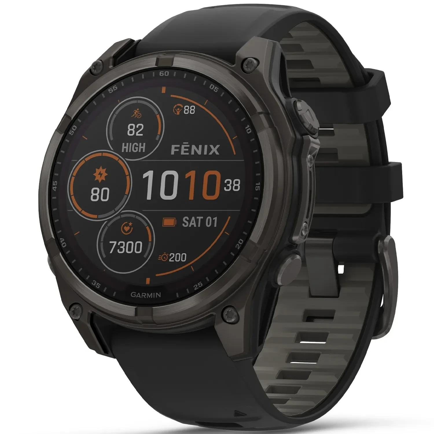 Garmin Fenix 8 Solar Pulsklokke by Sykkelkomponenter