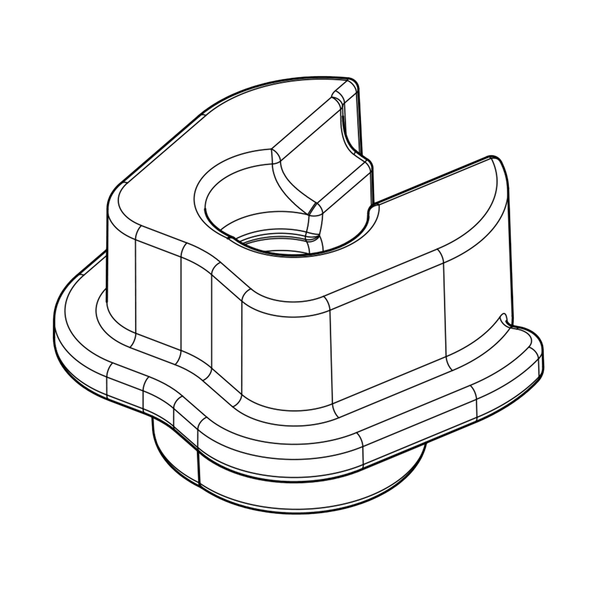 Bosch Battery Cable Sleeve for PowerPack 400/500 Rack by Sykkelkomponenter