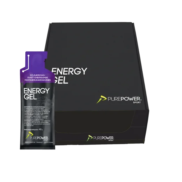 PurePower Solbær Energigel 12 stk by Sykkelkomponenter