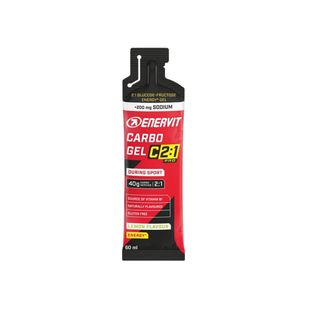 Enervit C2:1 Carbo m/Sodium Sitron Energigel by Sykkelkomponenter