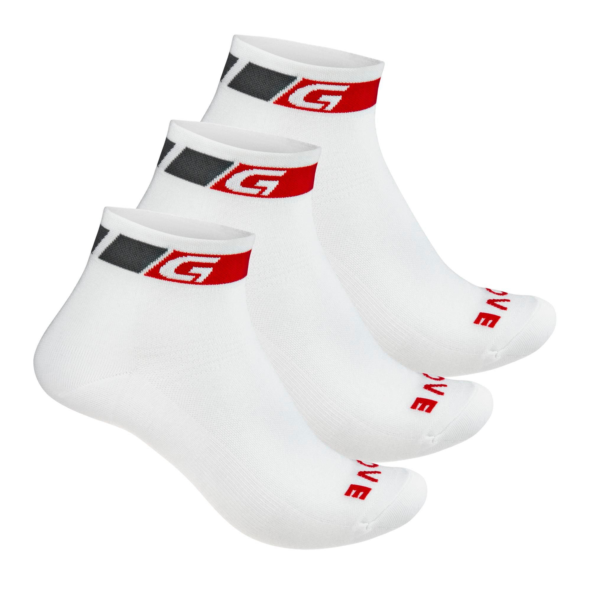 GripGrab Classic Low Cut Sykkelsokker 3PK by Sykkelkomponenter