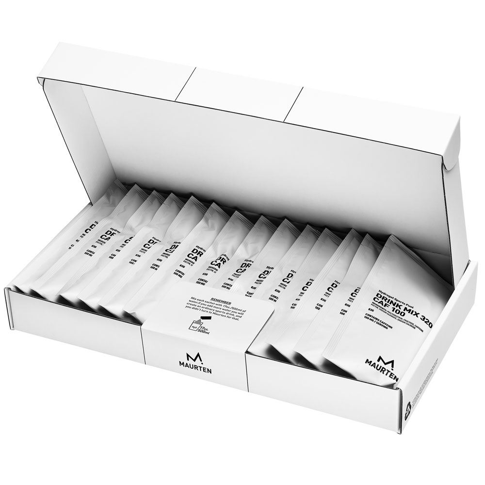 Maurten Drink Mix 320 CAF Boks med 14 porsjoner by Sykkelkomponenter