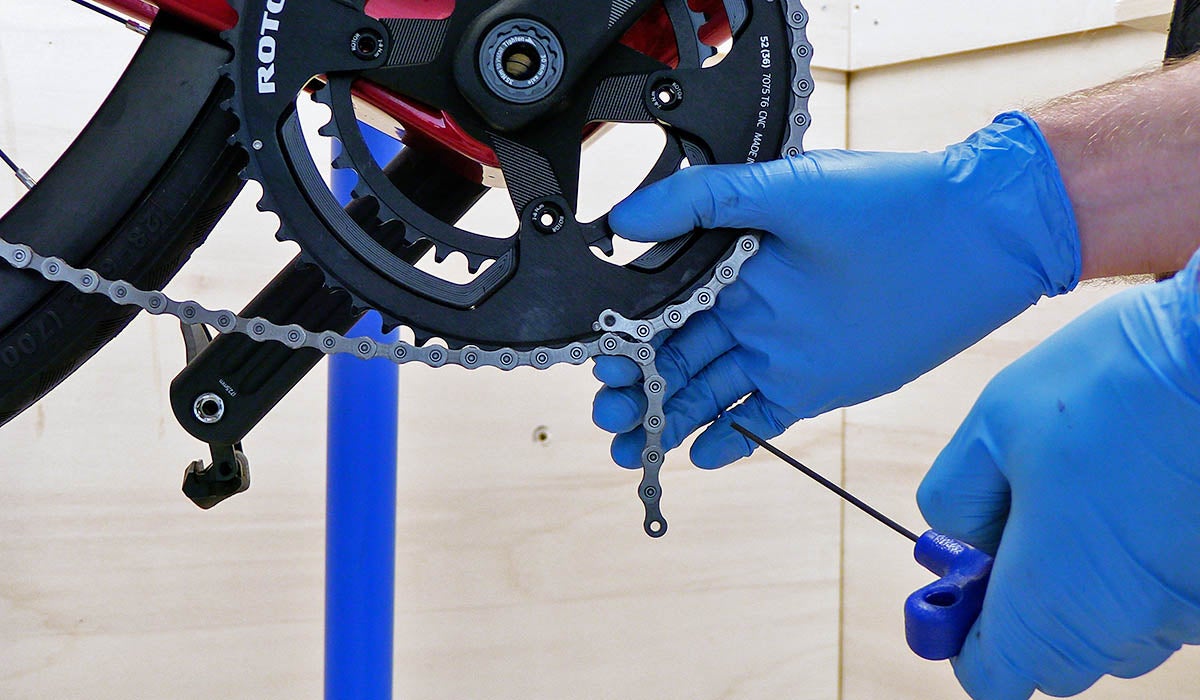 Finne korrekt kjedelengde