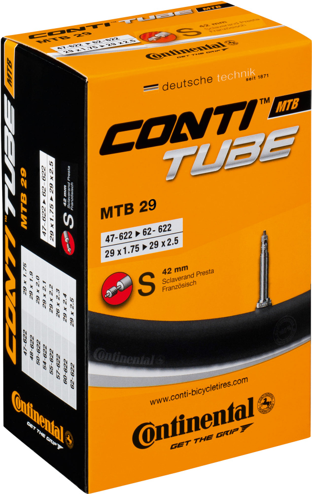 Continental MTB Wide 29 x 2,50-2,80" Presta Slange
