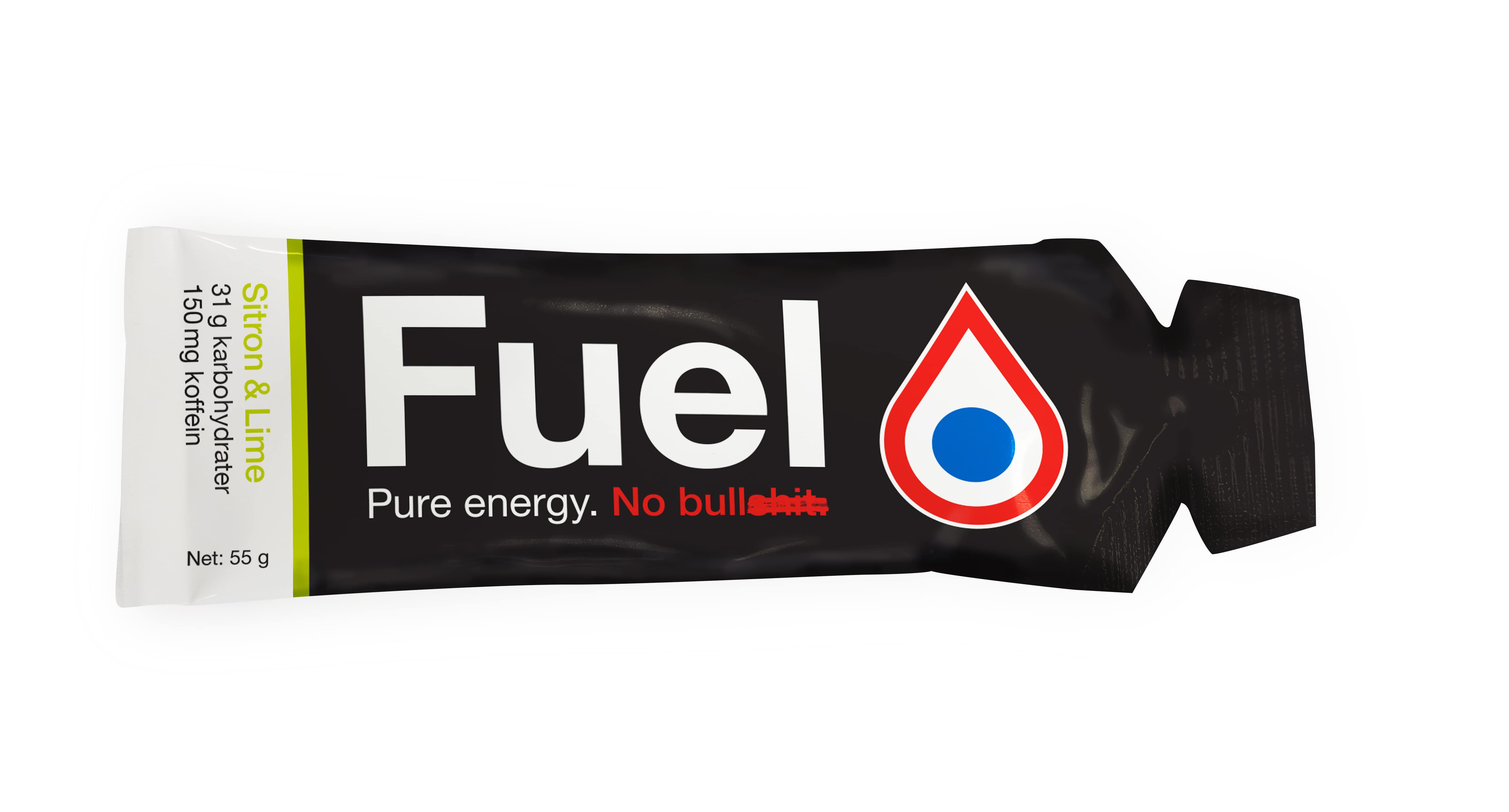 Fuel Of Norway Koffein Sitron og Lime Energigel by Sykkelkomponenter