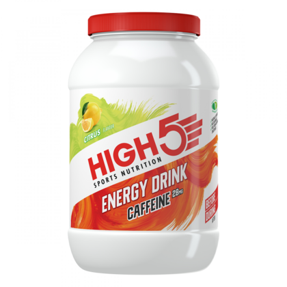 High5 Energy Drink KOFFEIN Sitrus, 2,2kg Sportsdrikk Pulver