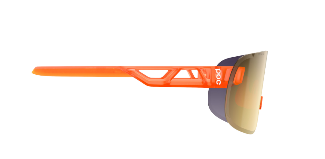 POC Elicit Orange - Gold Mirror Brille by Sykkelkomponenter