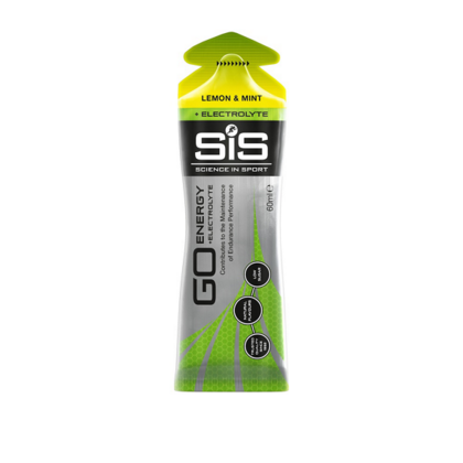 SIS GO Isotonic Energy+Electrolyte Lemon & Mint Energigel