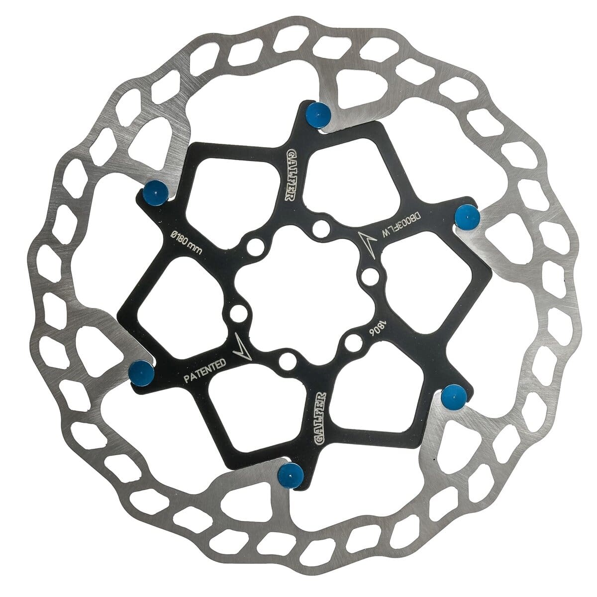 Galfer 2-Piece Floating Disc Wave 6-bolt 1,8mm Bremseskive by Sykkelkomponenter