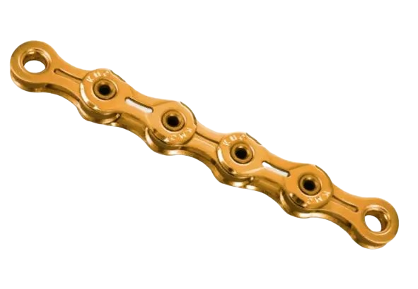 KMC X11SL Waxed Ti-N Gold 11-delt Sykkelkjede by Sykkelkomponenter