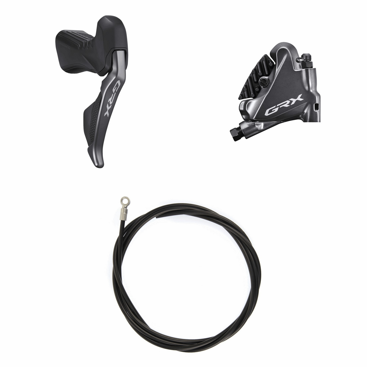 Shimano GRX Di2 ST-RX815 + BR-RX810 Skivebrems by Sykkelkomponenter