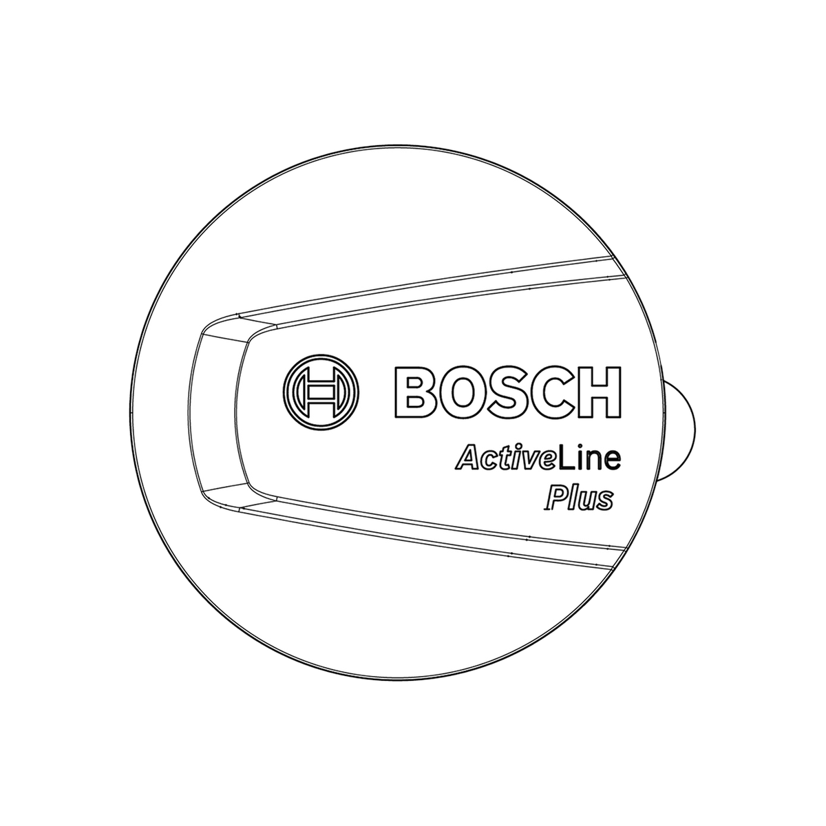 Bosch Logo Deksel for Active Line Plus, Smart System by Sykkelkomponenter