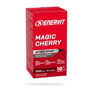 Enervit Magic Cherry 10 stk Restitusjonsdrikk