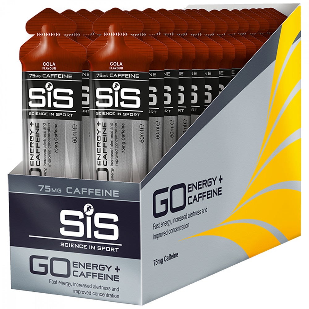 SIS GO Isotonic Cola med Koffein Energigel 30 stk by Sykkelkomponenter