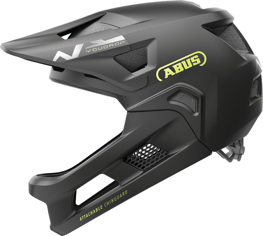 Abus YouDrop FF JR Helhjelm by Sykkelkomponenter