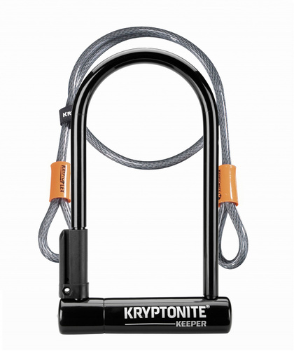 Kryptonite New-U Keeper Standard, Bøylelås og Wire