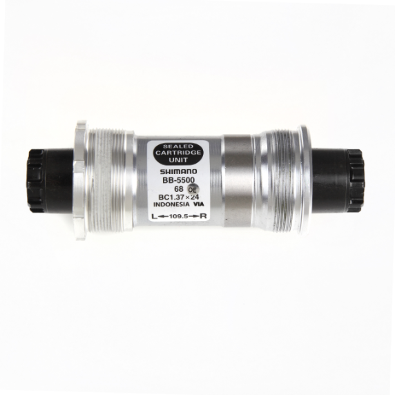 Shimano 105, 118,5/70mm Italienske Gjenger Octalink Kranklager by Sykkelkomponenter