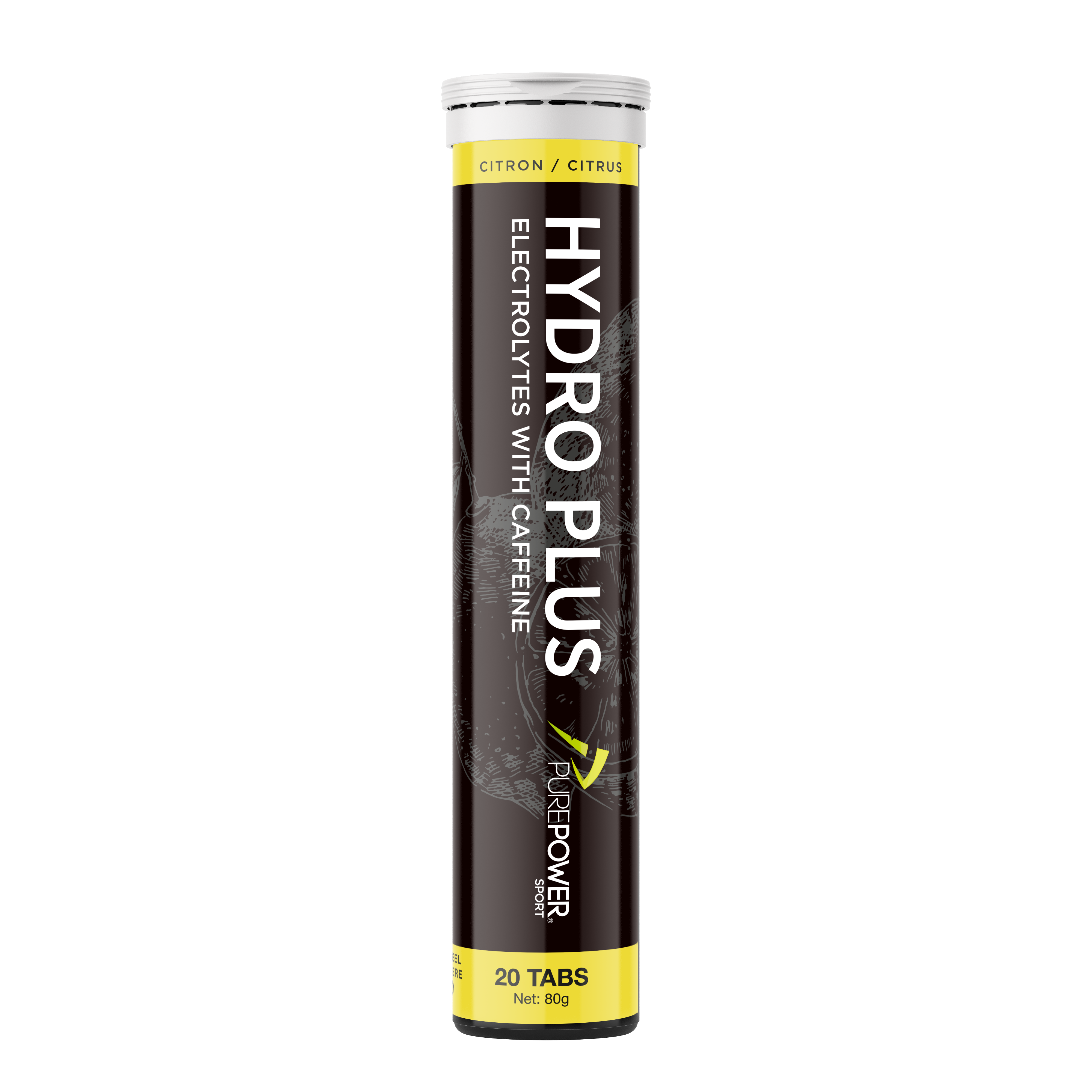 PurePower Hydro Plus Sitrus Tabletter by Sykkelkomponenter