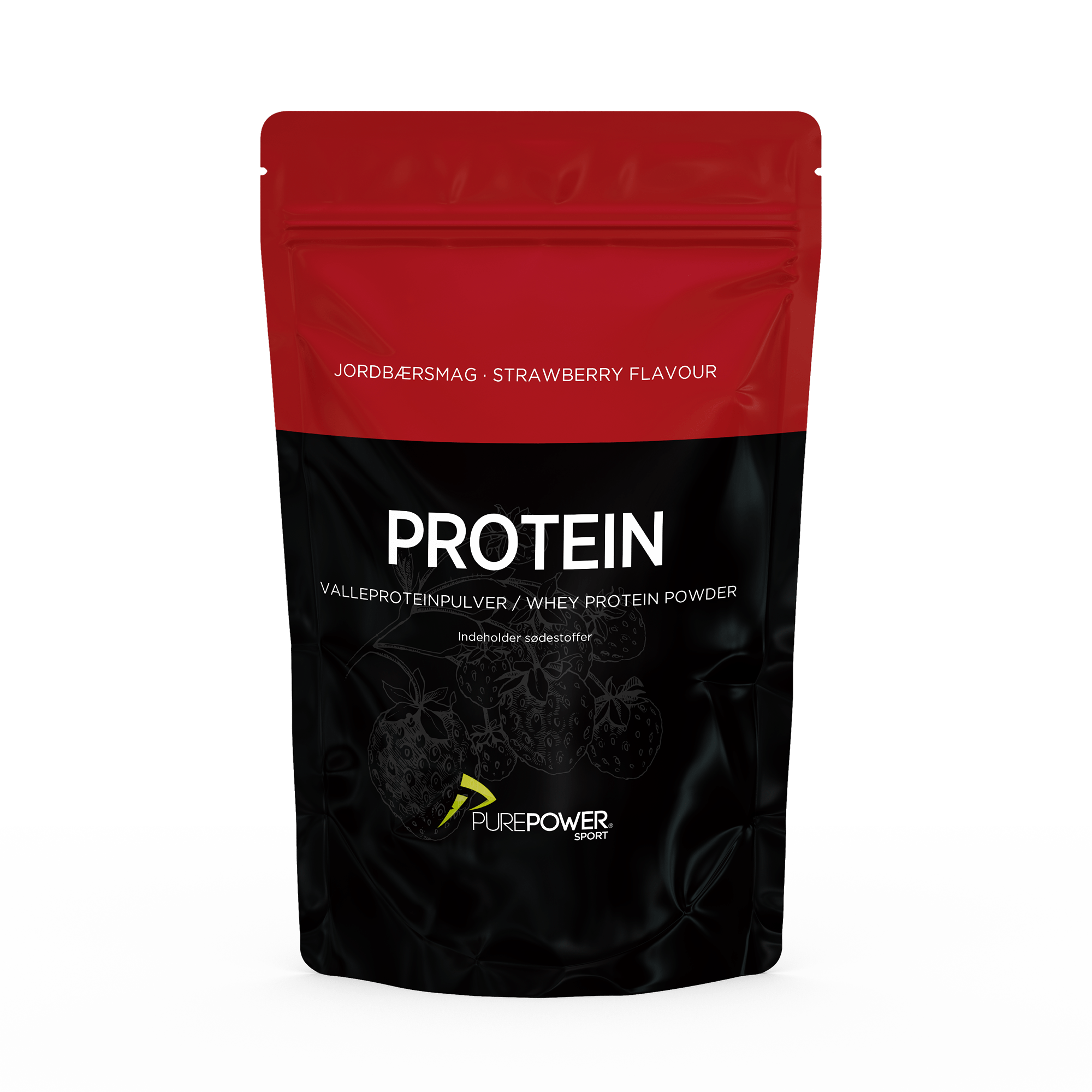 PurePower Protein Jordbær by Sykkelkomponenter