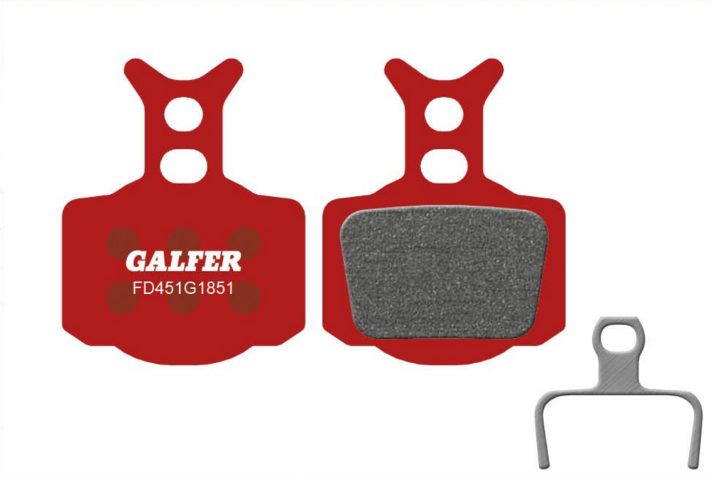 Galfer Advanced Formula Mega/The One/R1/RX/T1/Cura Bremseklosser by Sykkelkomponenter