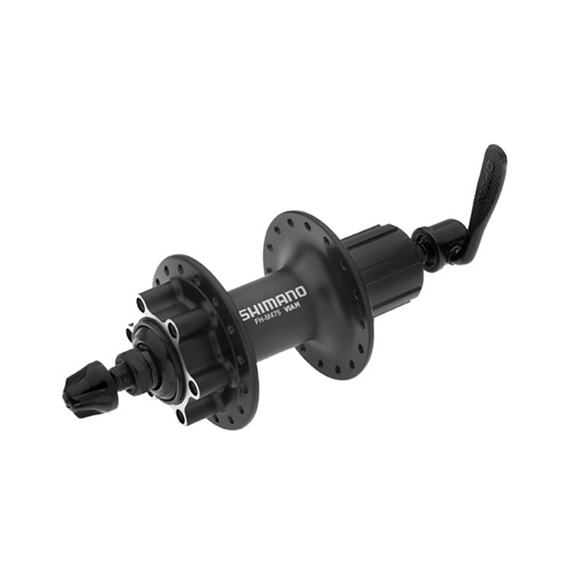 Shimano FH-M475 6-Bolts, QR Baknav by Sykkelkomponenter