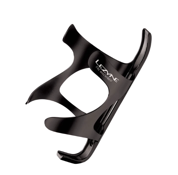 Lezyne CNC Aluminium Flaskeholder, Svart by Sykkelkomponenter