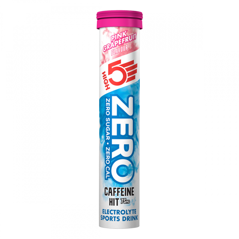 High5 Zero, Koffein Hit, Rosa Grapefruit Tabletter