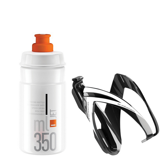 Elite Ceo 350ml Drikkeflaske & Flaskeholder by Sykkelkomponenter